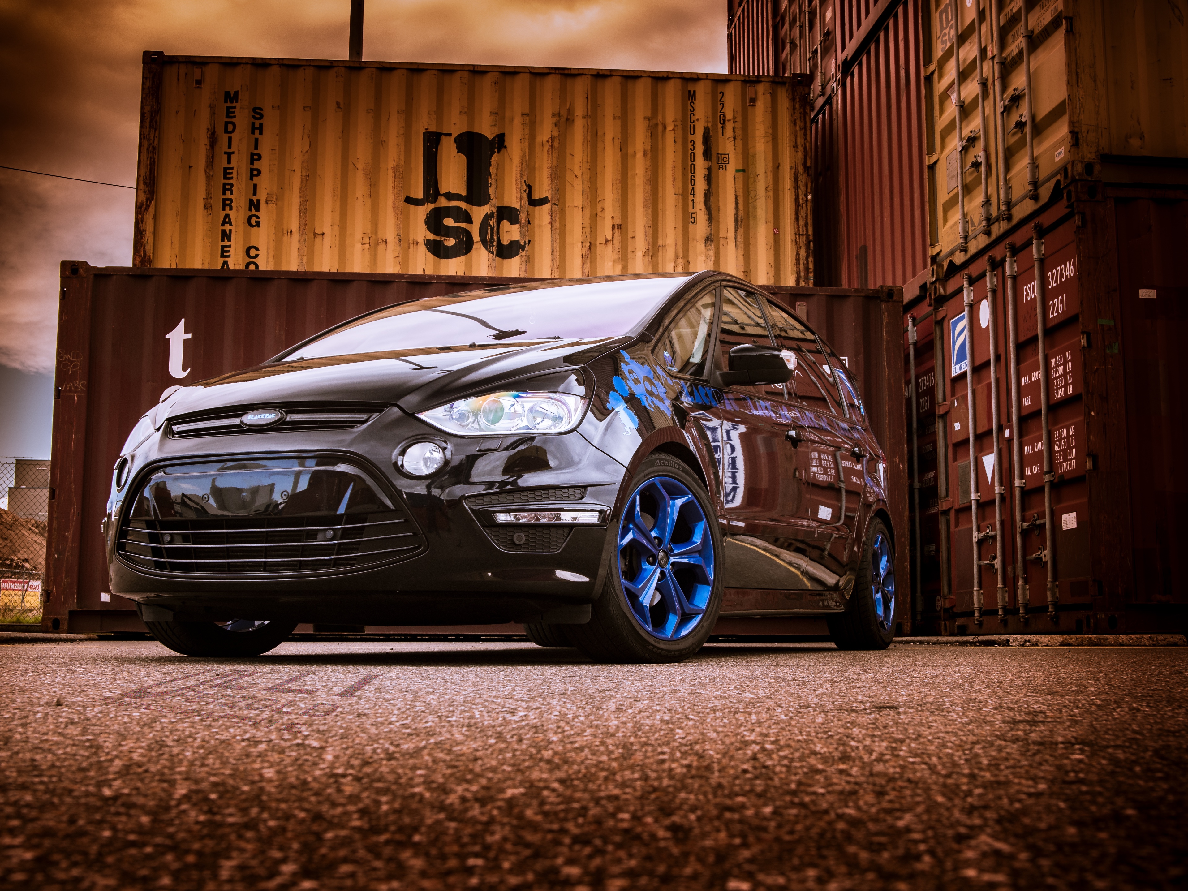 20170916 Containerhafen Karlsruhe FordL